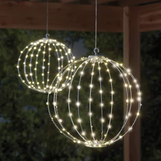 LED Lighted Hanging Sphere by Ashland®